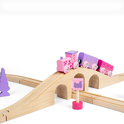 Acheter Bigjigs rail Coffret train féerique en bois - Rose