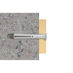 Avis FISCHER Cheville clou NS 6x60/30-50 (50 pièces)