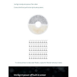 Fontaine pour animaux de compagnie - 1.3L pas cher