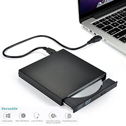 Marchelec Graveur Lecteur Externe USB 2.0 DVD-R & CD-RW Compatible avec Windows 2000/XP/Vista/Windows7