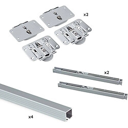 Emuca Kit portes coulissantes Flow