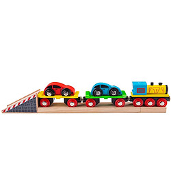 Avis Bigjigs rail Chargeur de voitures pour train en bois