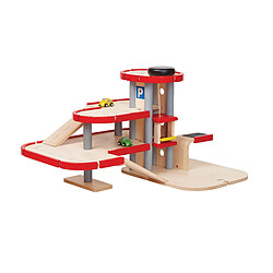 Plan toys garage en bois 3 niveaux