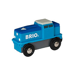 Brio locomotive de fret à pile - Bleu