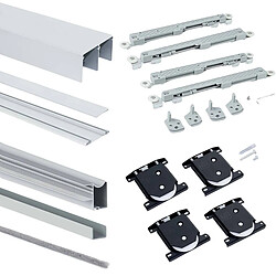 Emuca système coulissant d’armoire Wave