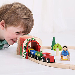 Bigjigs rail Tunnel ferroviaire en bois pas cher