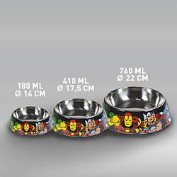 Marvel Gamelle pour chien en mélamine et métal - 760 ml pas cher