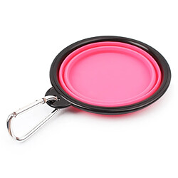 Avis Wewoo Gamelle pliable en silicone - 13 cm - Rose