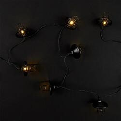 Avis Paris Prix Guirlande Lanterne LED Noir