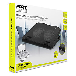 PORT Designs Port Support ventilé pour PC portable pas cher