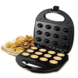 Gaufrier électrique 12 trous - Noir