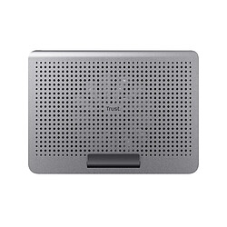 Acheter Trust Support Ventilateur pour Ordinateur Portable Exto Résistant Hauteur Réglable Gris