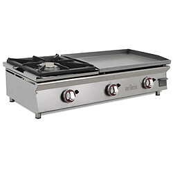 Arilex Plancha Gaz Acier Laminé