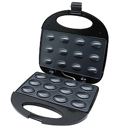 Gaufrier électrique 12 trous - Noir