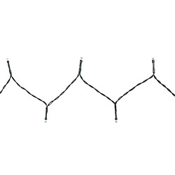 vidaXL Guirlande Arbre Noël 150 LED pas cher