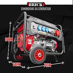 Acheter Brick 6000W avec Roues