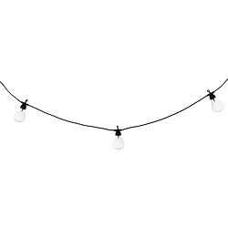 Atmosphera Guirlande solaire 10 LED - Noir