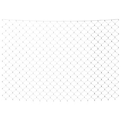 vidaXL Filet Lumineux Blanc Froid 4x4m
