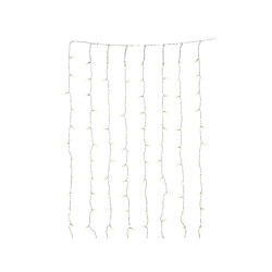 JARDIéco Jardideco Guirlande Parasol LED Blanc