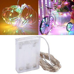 Wewoo Guirlande Argent 10m - 100 LEDs