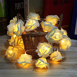 Wewoo Guirlande LED Fleur rose 20 LED - Bleu