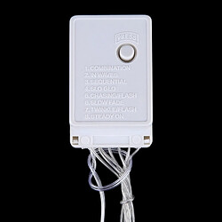 Wewoo Guirlande lumineuse LED - Blanc chaud pas cher