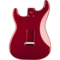 Fender Corps Stratocaster Mexique - Candy Apple Red
