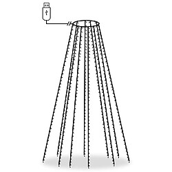 vidaXL Guirlande Lumineuse 500 LED - Bleu