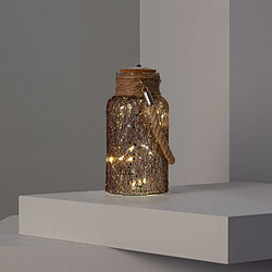 Acheter Ledkia Bocal en verre LED Firefly - Brun