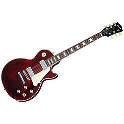 Gibson Les Paul Deluxe 70s Guitare électrique - Finition Wine Red - Corps acajou - Table érable