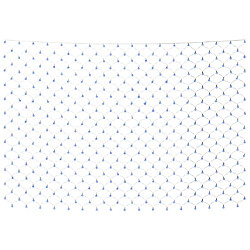 vidaXL Filet lumineux Noël 3x3 m Bleu