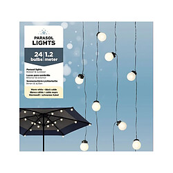 Avis JARDIéco Jardideco Guirlande pour Parasol 24 LED