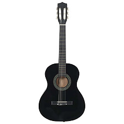 Avis vidaXL Guitare 3/4 Noir