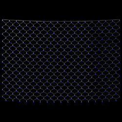 Acheter vidaXL Filet lumineux bleu 4x4 m