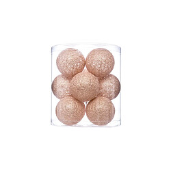 Acheter Atmosphera Guirlande LED 10 boules - Rose glitter