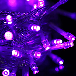 Wewoo Guirlande 100 LED Violette Imperméable