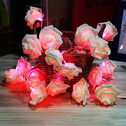 Avis Wewoo Guirlande LED Fleur rose 20 LED - Bleu