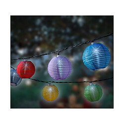 JARDIéco Jardideco Guirlande Lanternes Chinoises 20 LED