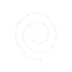 Atmosphera Guirlande 20 Micro-Led Argenté/Blanc chaud