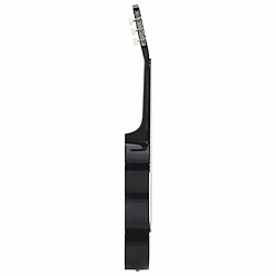 Acheter vidaXL Guitare 3/4 Noir