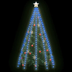 Avis VidaXL Guirlande 300 LED Bleu 300 cm