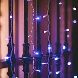Ledkia Rideau de Guirlande LED Piles 1m