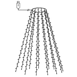 Avis vidaXL Guirlande Arbre Noël 150 LED