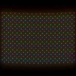 Acheter VidaXL Filet Lumineux LED 4x4m