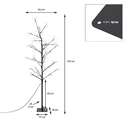 Acheter Ecd Germany Ledkia Sapin de Noël 240 LED 120 cm Ognis