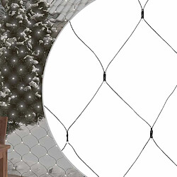 vidaXL Filet Lumineux Noël 204 LED - Blanc froid