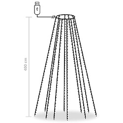 VIDAXL Arbre de Noël LED pas cher