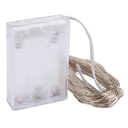 Wewoo Guirlande Argent 10m - 100 LEDs