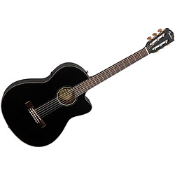 Fender CN-140SCE Nylon Thinline Black