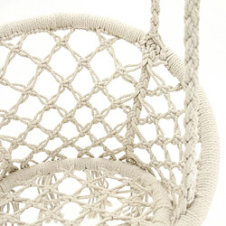 Aubry Gaspard Fauteuil hamac rond - Écru